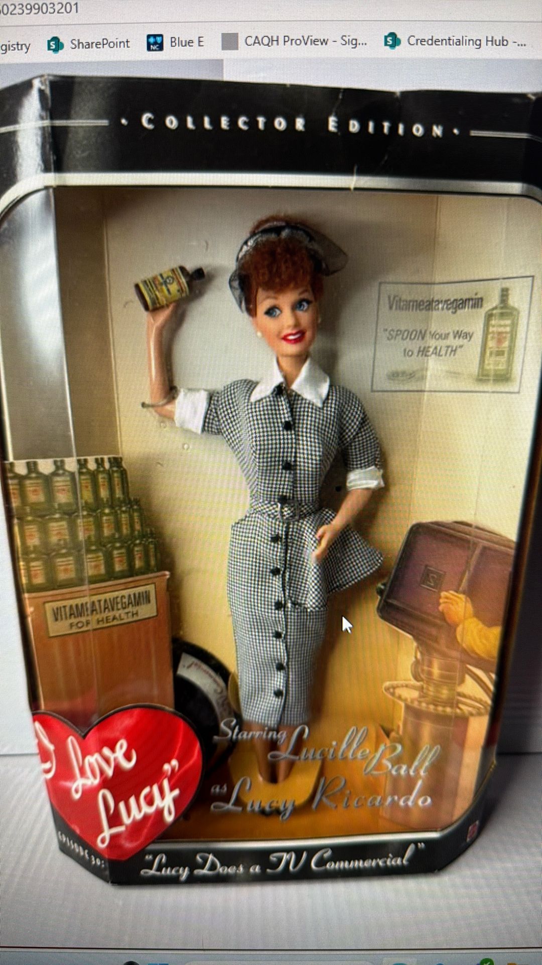 I Love Lucy Collectors Doll