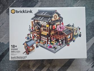 Lego Bricklink 910060 Sushi Restaurant New/Sealed