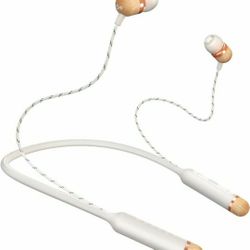 House of Marley Smile Jamaica Wireless: Wireless Neckband Earphones with Microphone, Bluetooth Connectivity