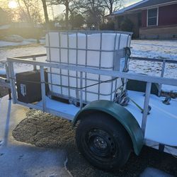 Trailer  n Power Wash Container 