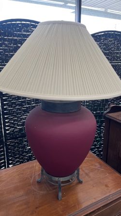 Designer Ginger jar style lamp