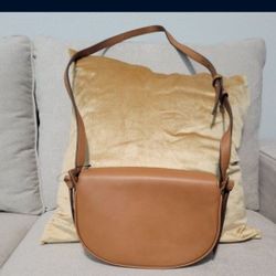 Genuine Leather Crossbody Handbag 