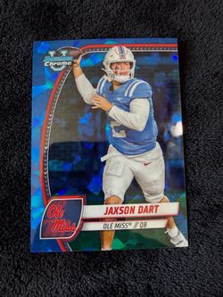 Jaxson Dart 2024 Bowman Chrome Ole Miss RC