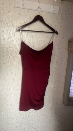 Mother’s Day dress with rinestone straps