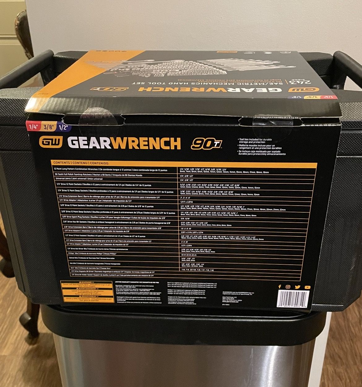 🆕 GearWrench 243-Piece Mechanics Tool Set – $300 (FIRM)