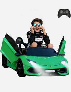 Lamborghini Aventador SVJ Kids Ride-On Car
