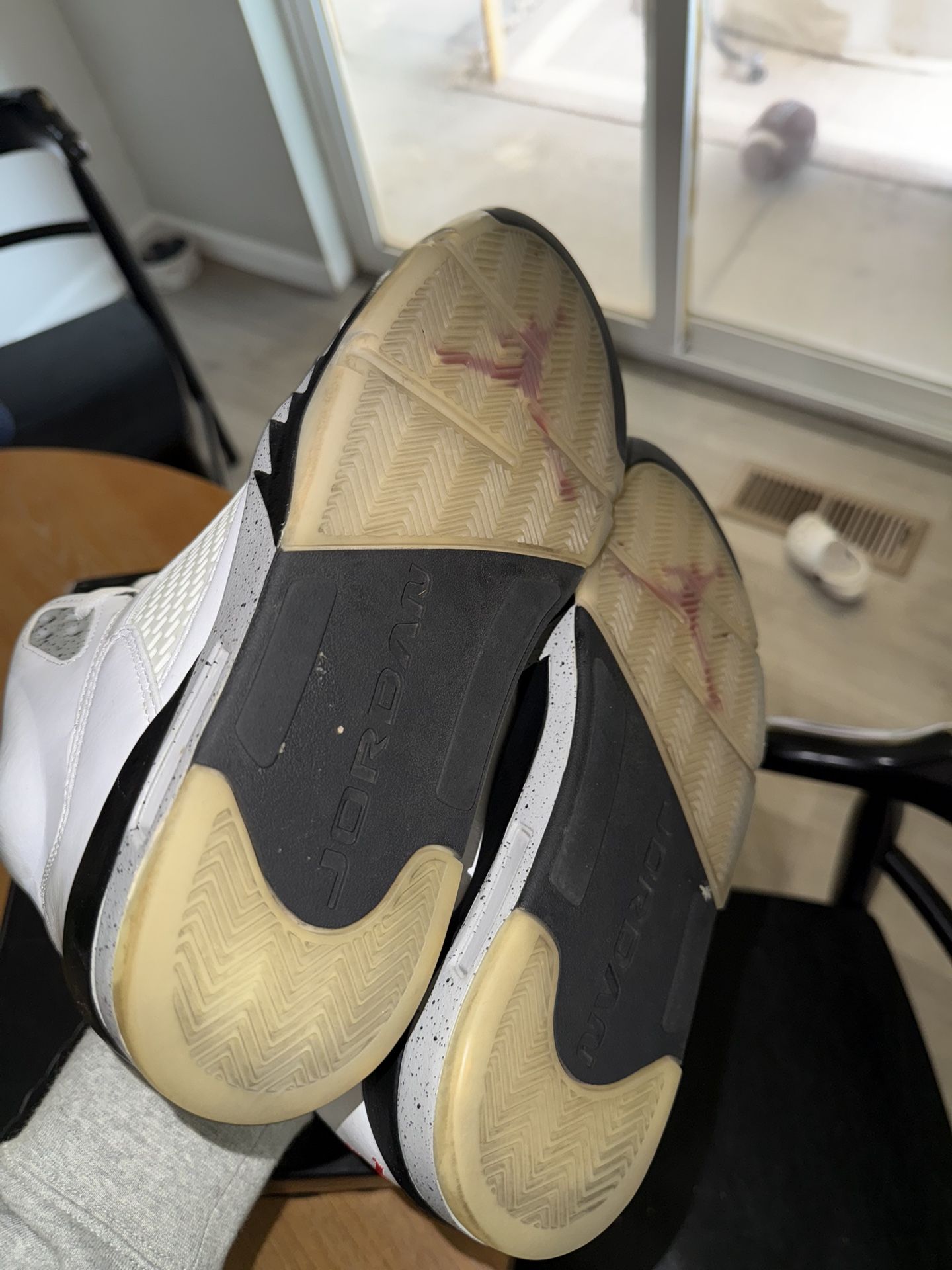 air Jordan 5 Retro white Cement 