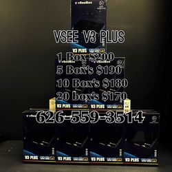 Vsee Box V3 Plus New Sealed V See Super Box 