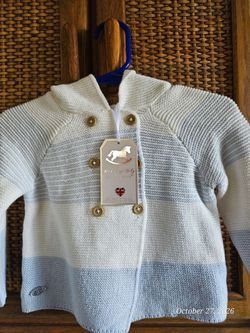 Rock a Bye Baby Boutique Knit Baby Cardigan
