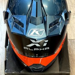 Klim X1 Aloha Concept Helmet (Strike Orange) Size-XL (NEW) 