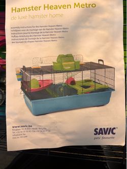 Hamster cages and play pen