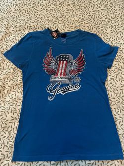 Ladies Harley Davidson T-shirt. Size L