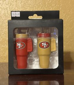 SF 49ers Tumbler Ornaments