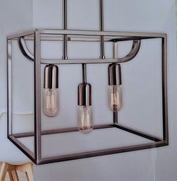 3-Light Pendant Chandelier