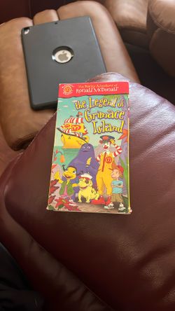 Wacky Adventures of Ronald McDonald The Legend of Grimace Island VHS 1998