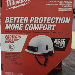 Milwaukee Front Brim Safety Helmet