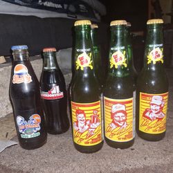 Vintage Unopened Coke ,Pepsi, Sundrop Glass Bottles