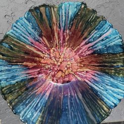Charger Plate multi Colored 