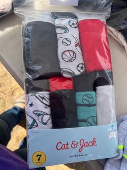 Cat & Jack Boys Boxer Briefs 7-Pack Size M