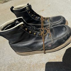 Steel toe Thorogood boots