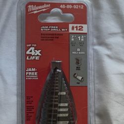 Milwaukee #12 Step Bit 