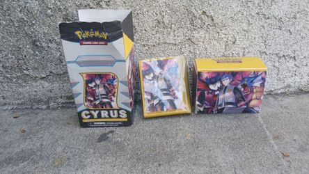 Pokémon TCG Cyrus Premium Tournament Collection Deck Box