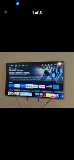 75” Sony LED High definition tv with wall mount