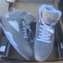 Wolf Grey Jordan 5