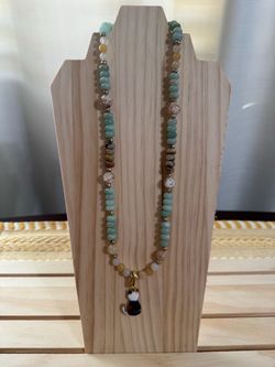 Rondelle Beaded Necklace