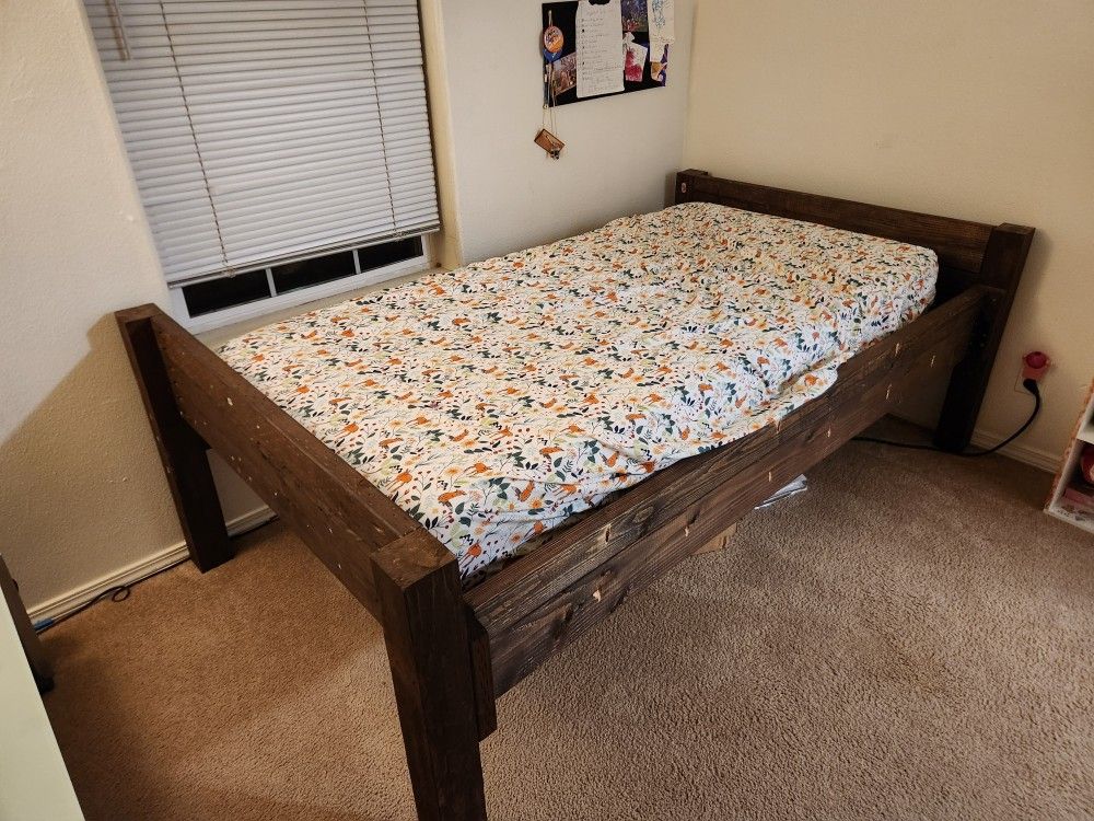 Homemade Twin Bed