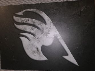 3 Metal Posters, Fairy Tail, Black Clover, FF7