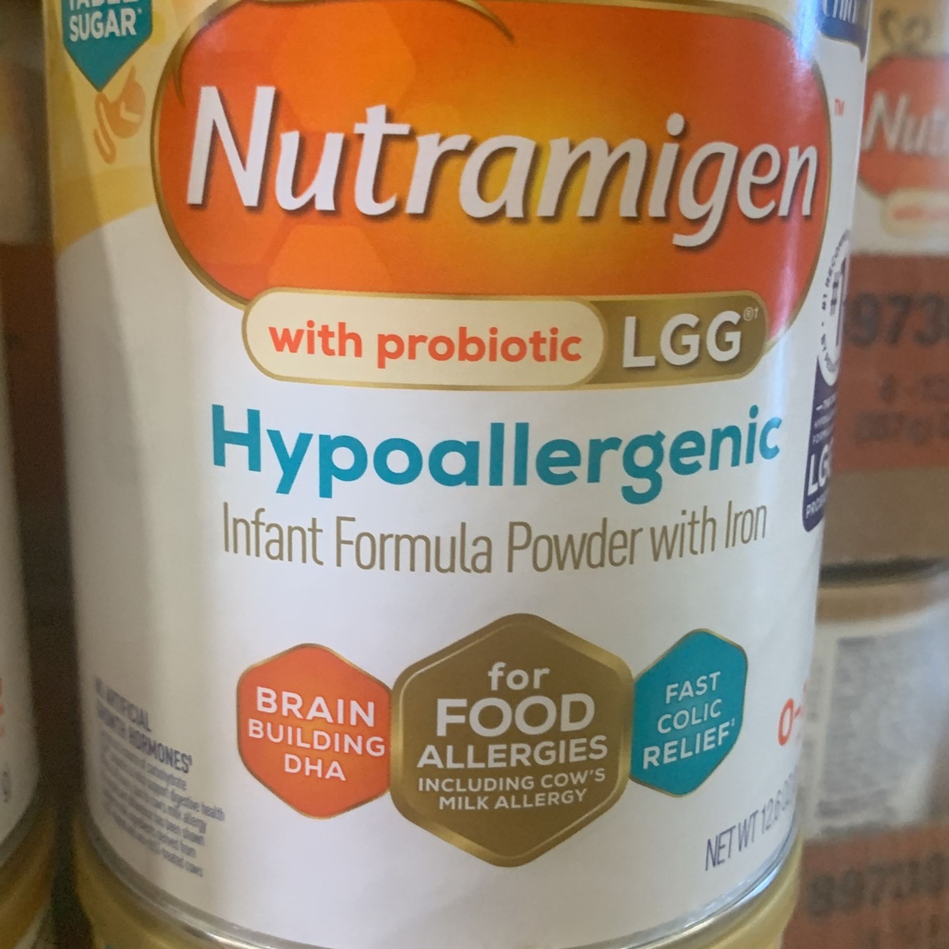 Hypoallergenic Infant Formula Powder With Iron