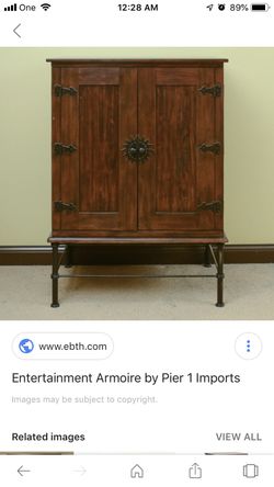 Beautiful Armoire (Pier 1)