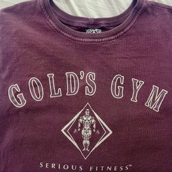 Vintage Gold’s Gym Crewneck Sweatshirt Serious Fitness