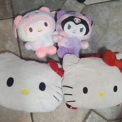 Hello kitty Plushies
