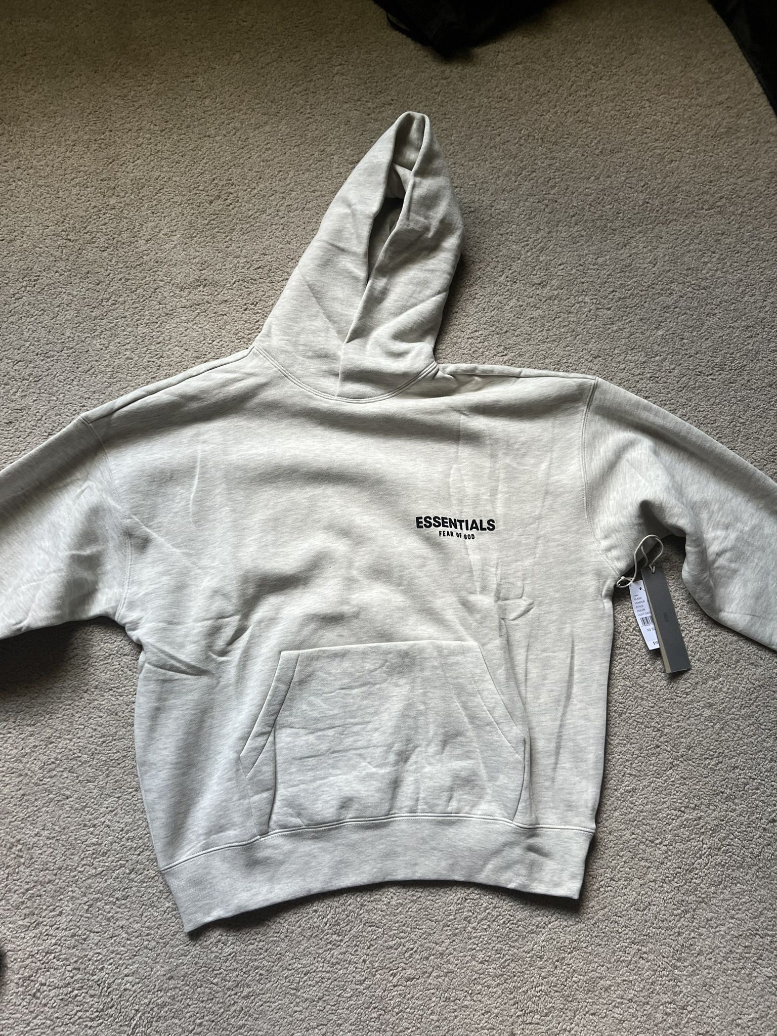 Size Large Essentials “Light Oatmeal” Sweatshirt 