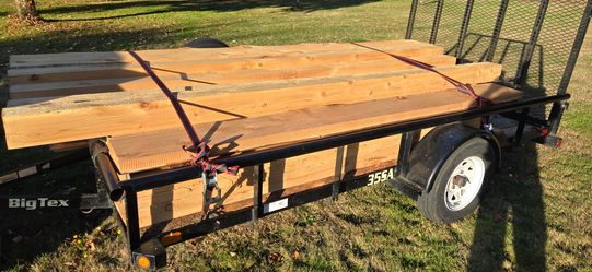 Rough Cut Cedar Posts and Boards