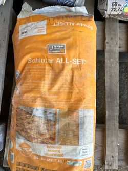 Schluter ALL-SET Modified Mortar 50 lbs