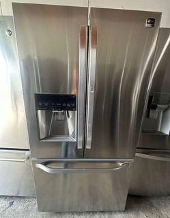 LG French Door Fridge – Stainless, Ice & Water, Door‑in‑Door