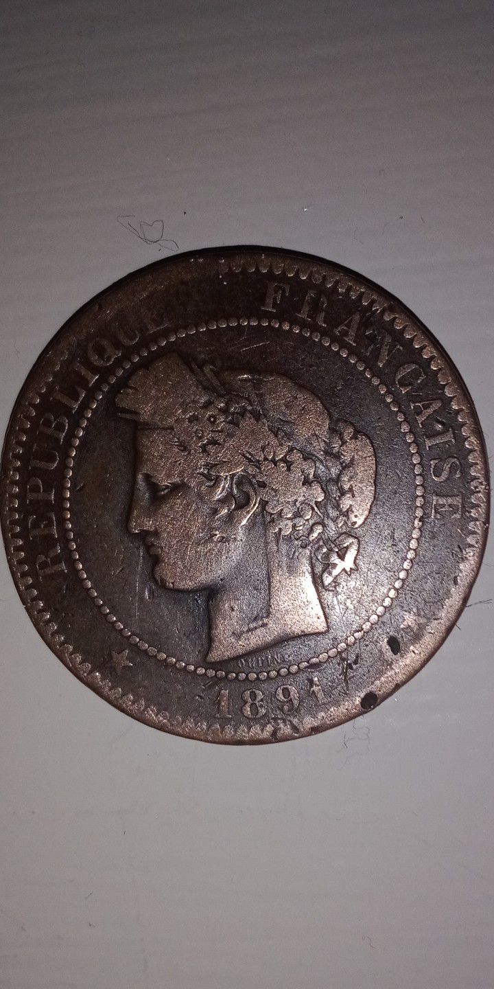 RARE Paris France coin... (Bronze)