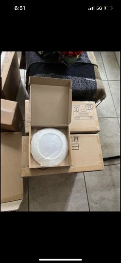 LED lights, fire alarms, bells