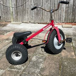 Yerf-Dog Tricycle Red Heavy duty Construction