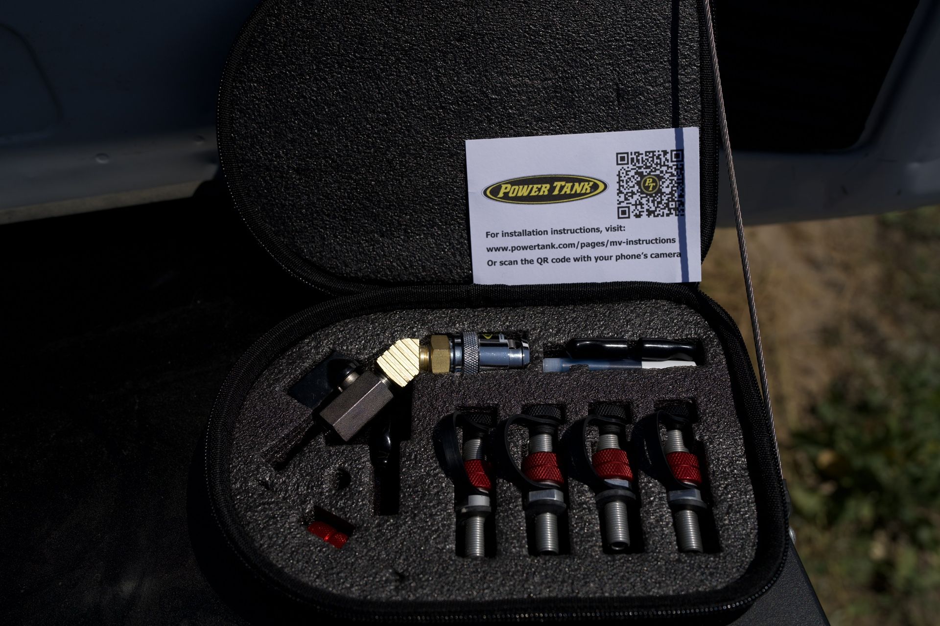 Power Tank - Monster Valve Tap (MV1) - Tap Install - Rapid Tire Air Up
