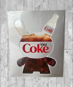 Kidrobot Diet Coke Resin Dunny Art Figure