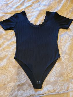 Black Lace Thong Shirt