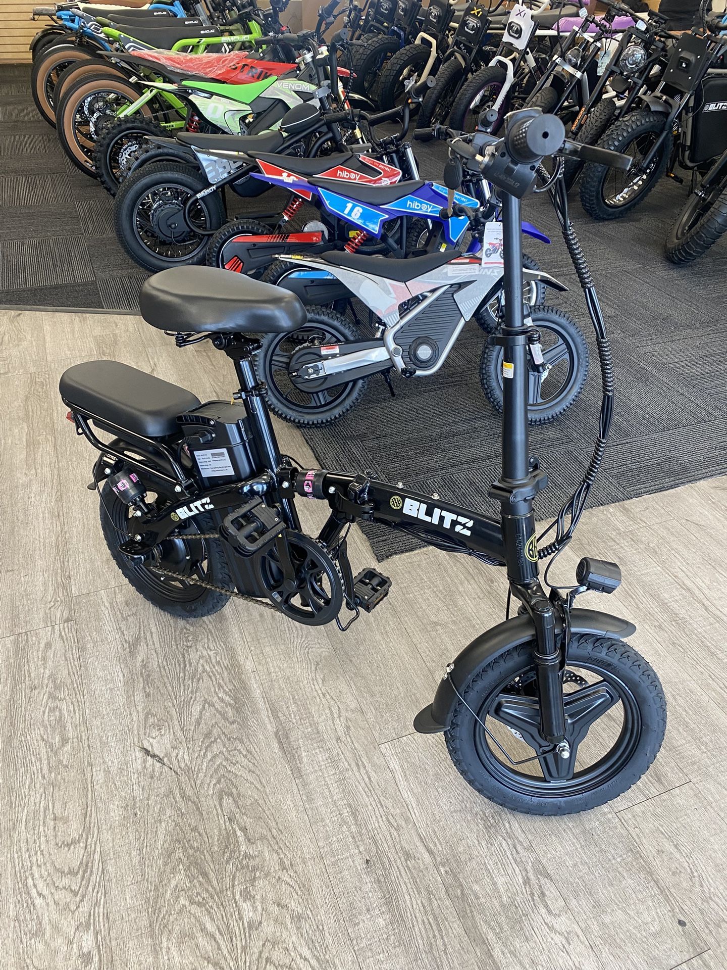Blitz RS Mini Foldable E Bike