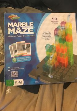 Marble maze puzzle game
