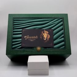 Luxury Men's Watch & Matching Earrings