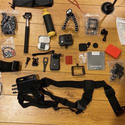 GO PRO HERO+LCD and 34GB SD card and all you could need camera gear