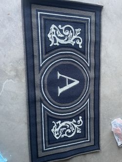 Monogrammed Door Mat 36” x 72”
